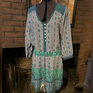 Spell Desert Wanderer play dress tunic 12 converted playsuit. Vintage Spell